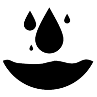 Soil water icon